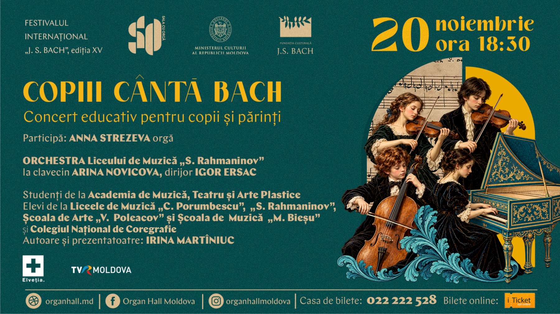 FESTIVALUL INTERNAȚIONAL ”J.S.BACH”