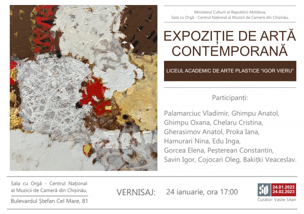 EXPOZIȚIE DE ARTĂ CONTEMPORANĂ