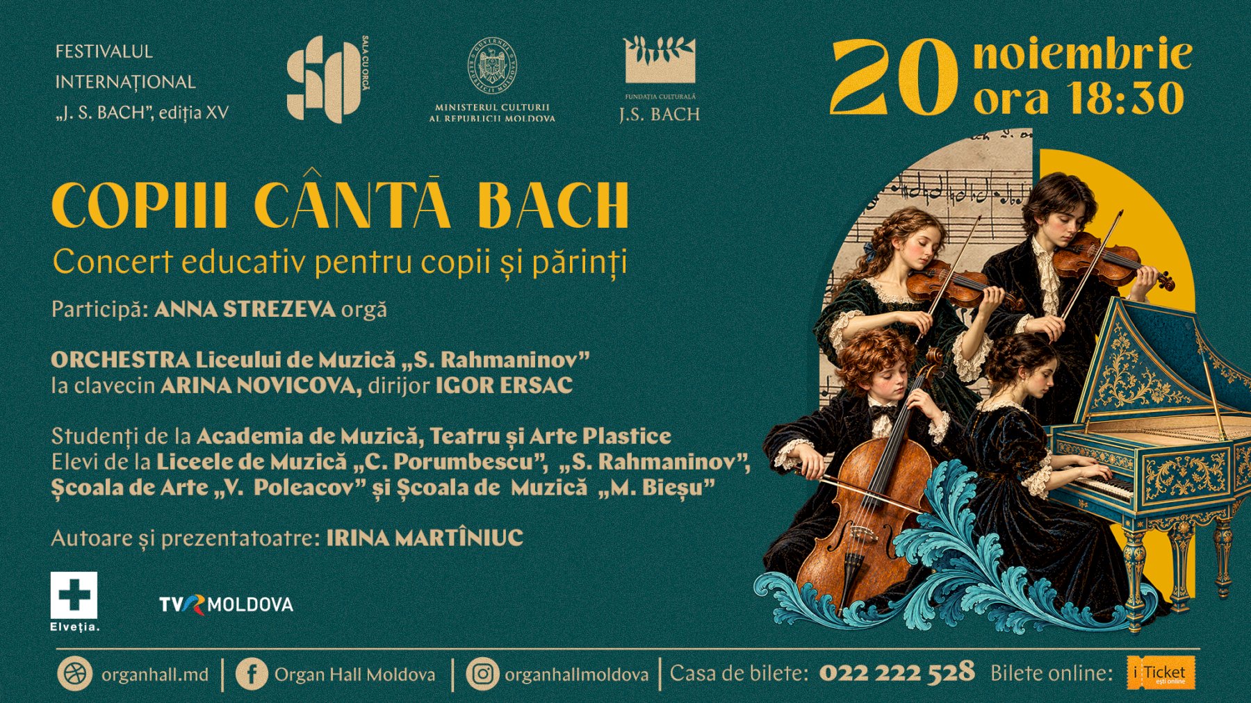 FESTIVALUL INTERNAȚIONAL ”J.S.BACH”