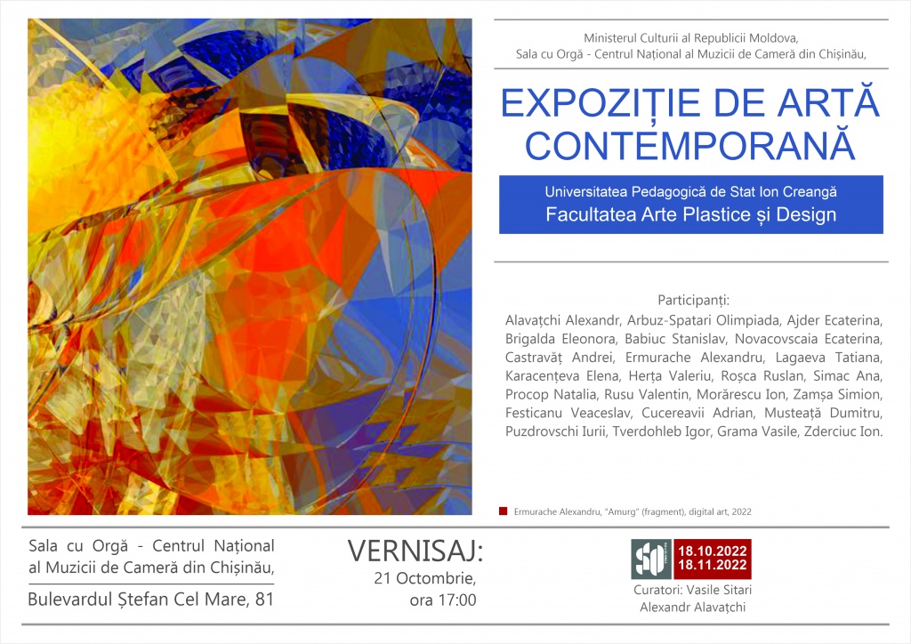 EXPOZIȚIE DE ARTĂ CONTEMPORANĂ