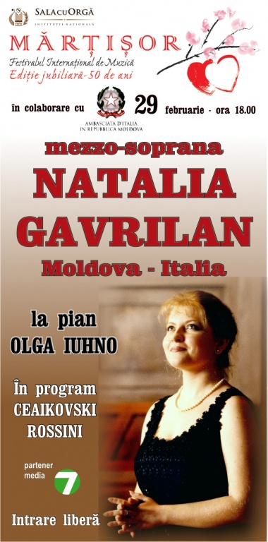 Mezzo-soprana NATALIA GAVRILAN