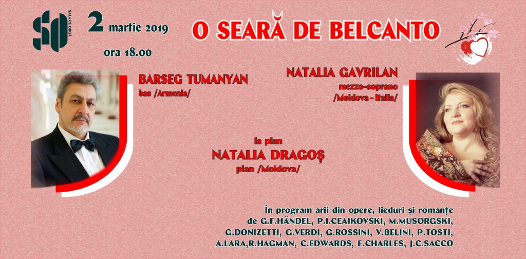 O SEARĂ DE BELCANTO