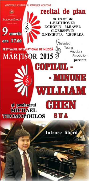 COPILUL-MINUNE WILLIAM CHEN /SUA/