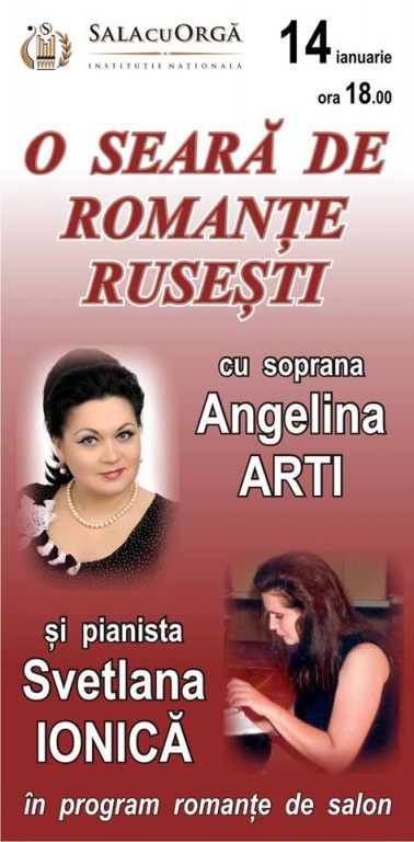 O SEARĂ DE ROMANȚE RUSEȘTI