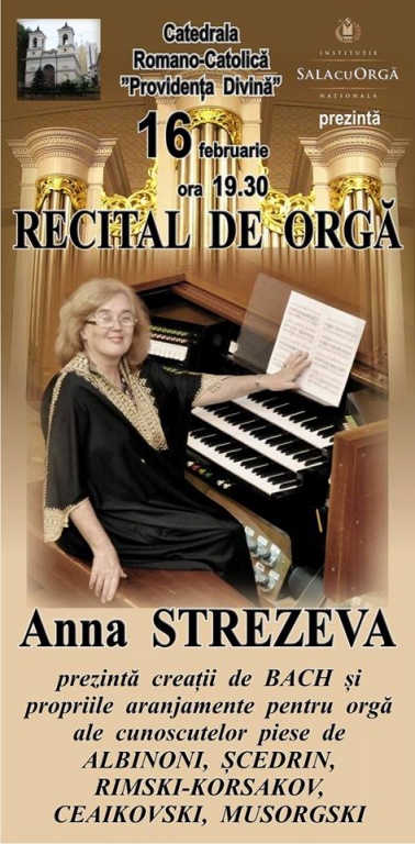 RECITAL DE ORGĂ CU ANNA STREZEVA