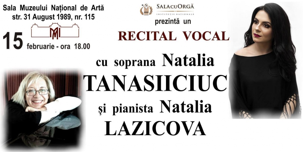 RECITAL VOCAL CU NATALIA TANASIICIUC