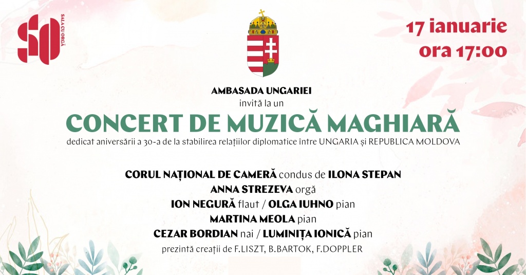 CONCERT DE MUZICĂ MAGHIARĂ