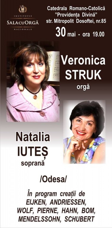 RECITAL DE ORGĂ ȘI VOCE