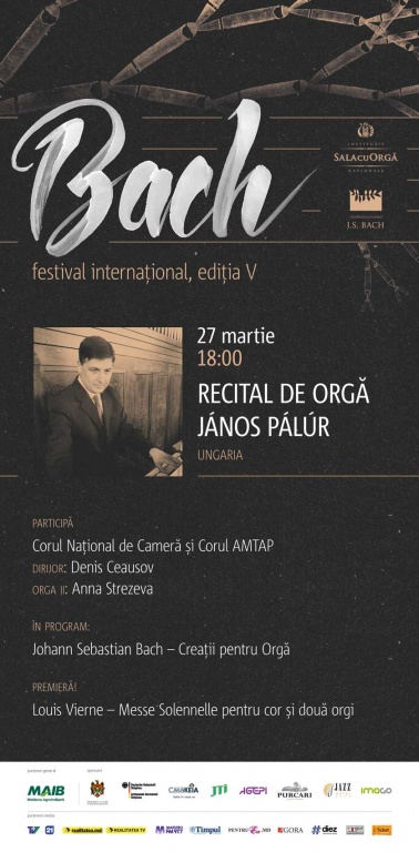 JÁNOS PÁLÚR, RECITAL DE ORGĂ /UNGARIA/
