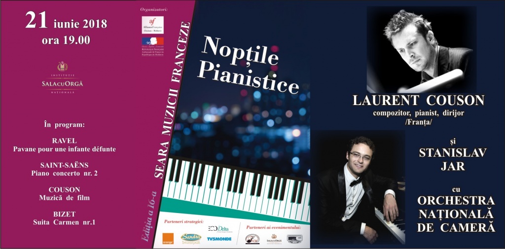 NOPȚILE PIANISTICE - LAURENT COUSON