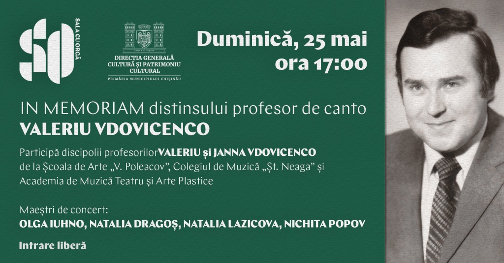 IN MEMORIAM - VALERIU VDOVICENCO