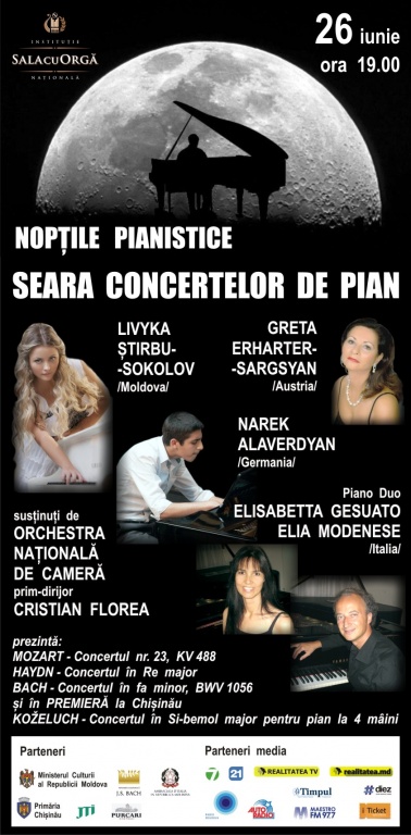 SEARA CONCERTELOR DE PIAN