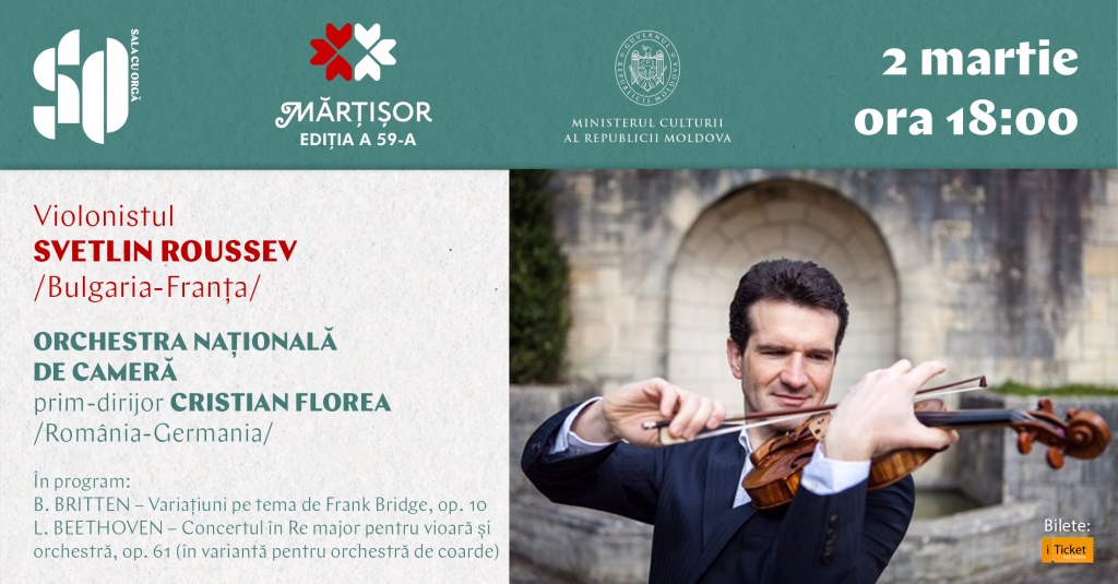VIOLONISTUL SVETLIN ROUSSEV cu Orchestra