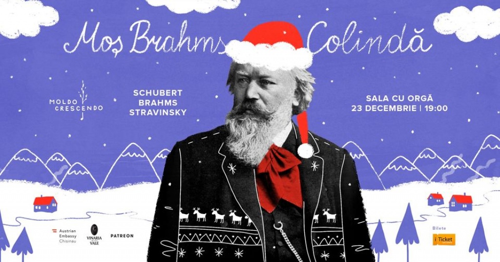 MOȘ BRAHMS COLINDĂ