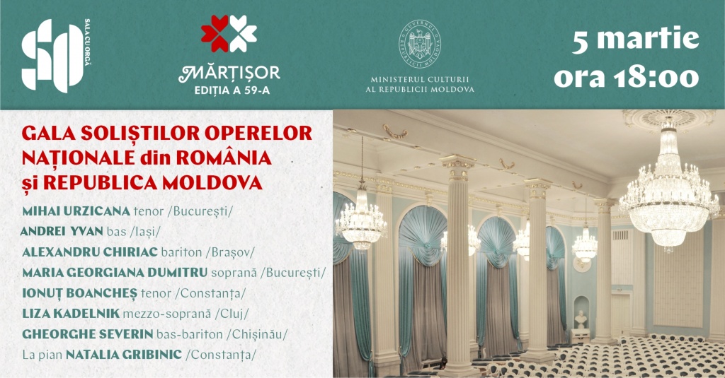 GALA SOLIȘTILOR OPERELOR NAȚIONALE DIN ROMÂNIA ȘI MOLDOVA