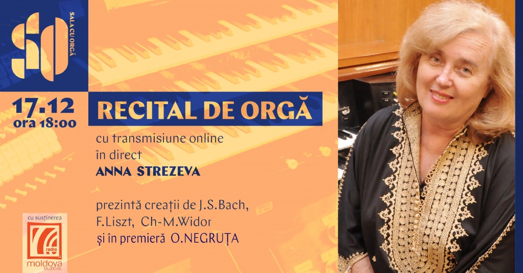 RECITAL DE ORGĂ online în direct