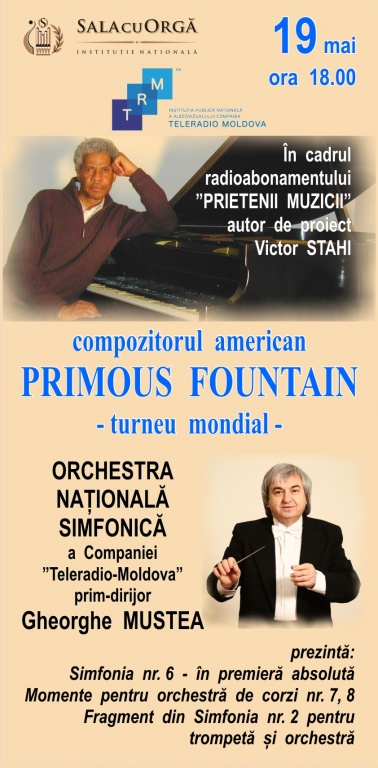 PRIMUS FOUNTAIN - turneu mondial al compozitorului american