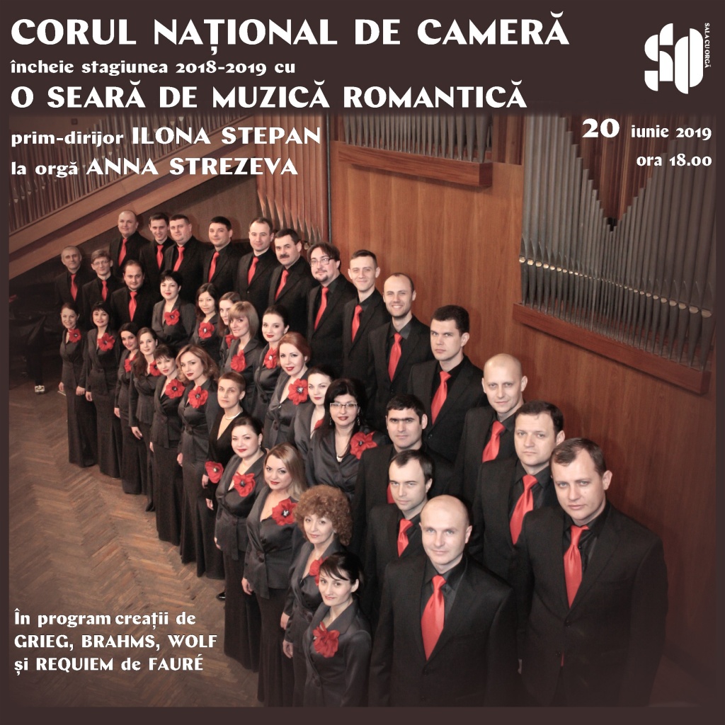 CORUL NAȚIONAL DE CAMERĂ ÎNCHEIE STAGIUNEA 2018-2019