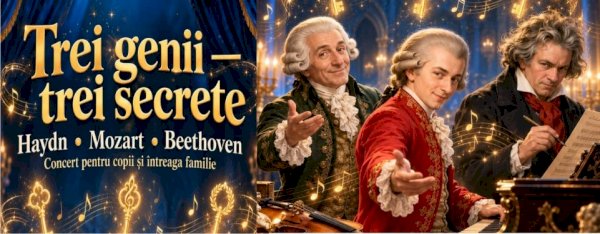 TREI GENII: Haydn - Mozart - Beethoven