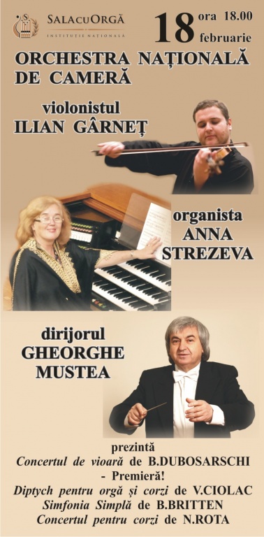 CONCERT DE CAMERĂ