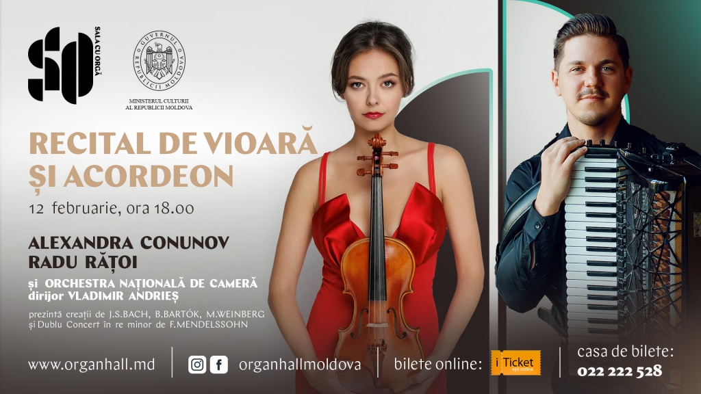 RECITAL DE VIOARĂ ȘI ACORDEON