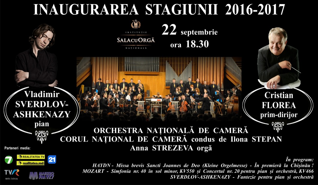 INAUGURAREA STAGIUNII 2016-2017