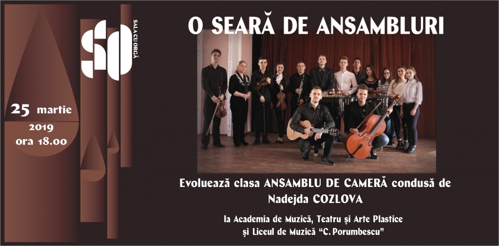 O SEARĂ DE ANSAMBLURI