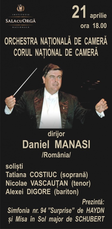 Dirijorul DANIEL MANASI /România/
