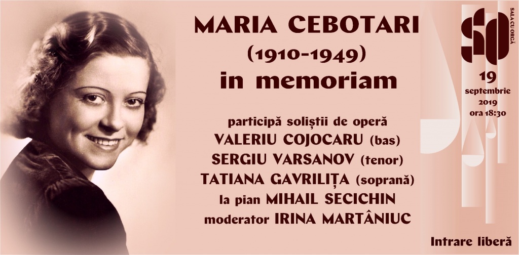 MARIA CEBOTARI - IN MEMORIAM
