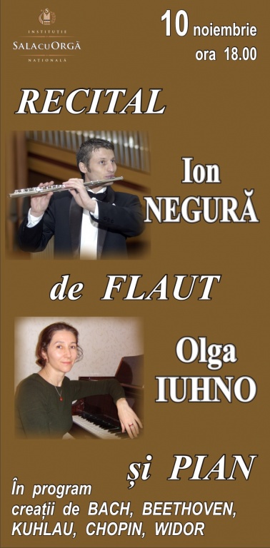 RECITAL DE FLAUT ȘI PIAN