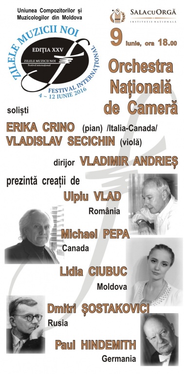 ZILELE MUZICII NOI, ediția XXV