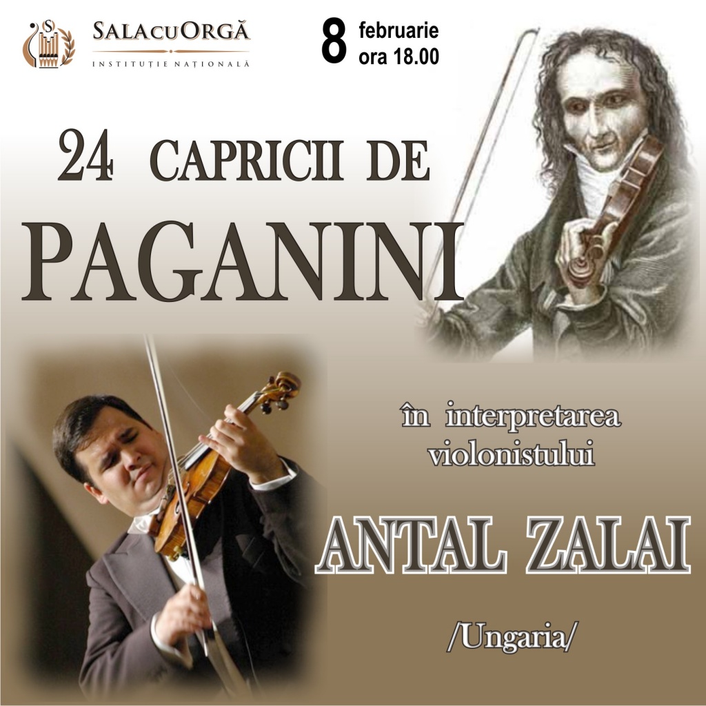 24 CAPRICII DE PAGANINI
