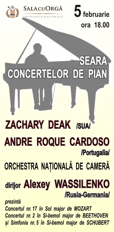 SEARA CONCERTELOR DE PIAN