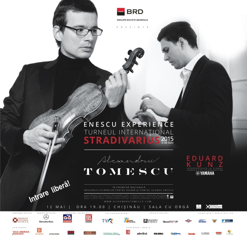 TURNEUL STRADIVARIUS – ENESCU EXPERIENCE