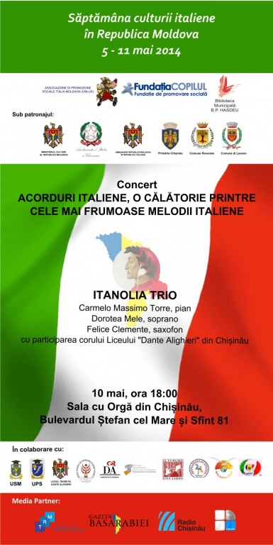 ZILELE CULTURII ITALIEI ÎN MOLDOVA