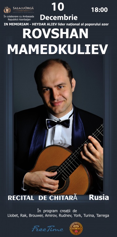 RECITAL DE CHITARĂ Rovshan  MAMEDKULIEV  /Rusia/