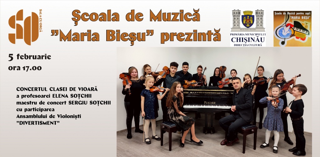 ȘCOALA DE MUZICĂ ”MARIA BIEȘU”  PREZINTĂ