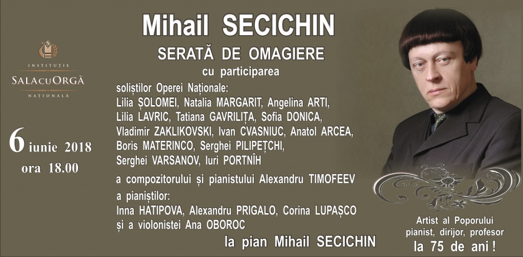 MIHAIL SECICHIN la 75 de ani !