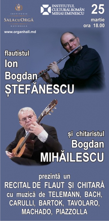 RECITAL DE FLAUT ȘI CHITARĂ