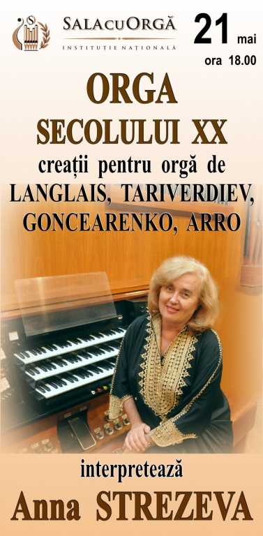 RECITAL DE ORGĂ  Anna  STREZEVA