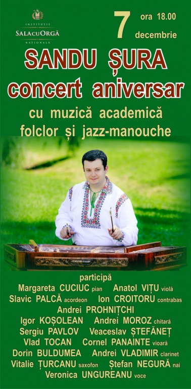 SANDU ȘURA - CONCERT ANIVERSAR