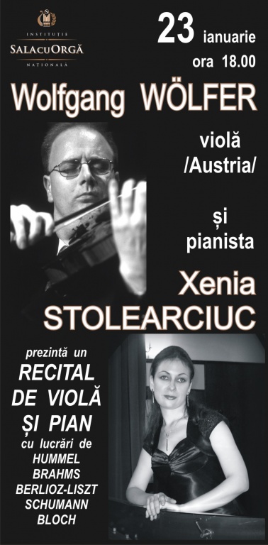 RECITAL DE VIOLĂ ȘI PIAN