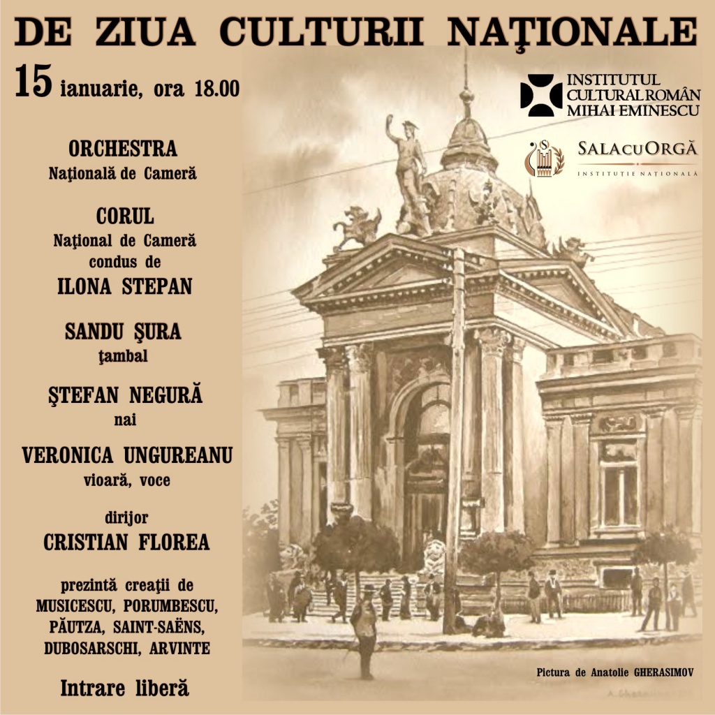 DE ZIUA CULTURII NAȚIONALE
