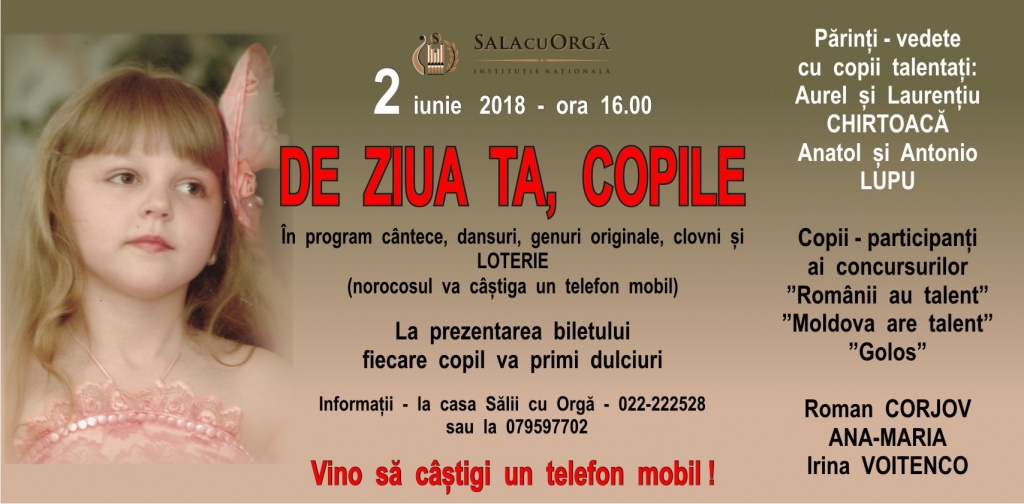 DE ZIUA TA, COPILE
