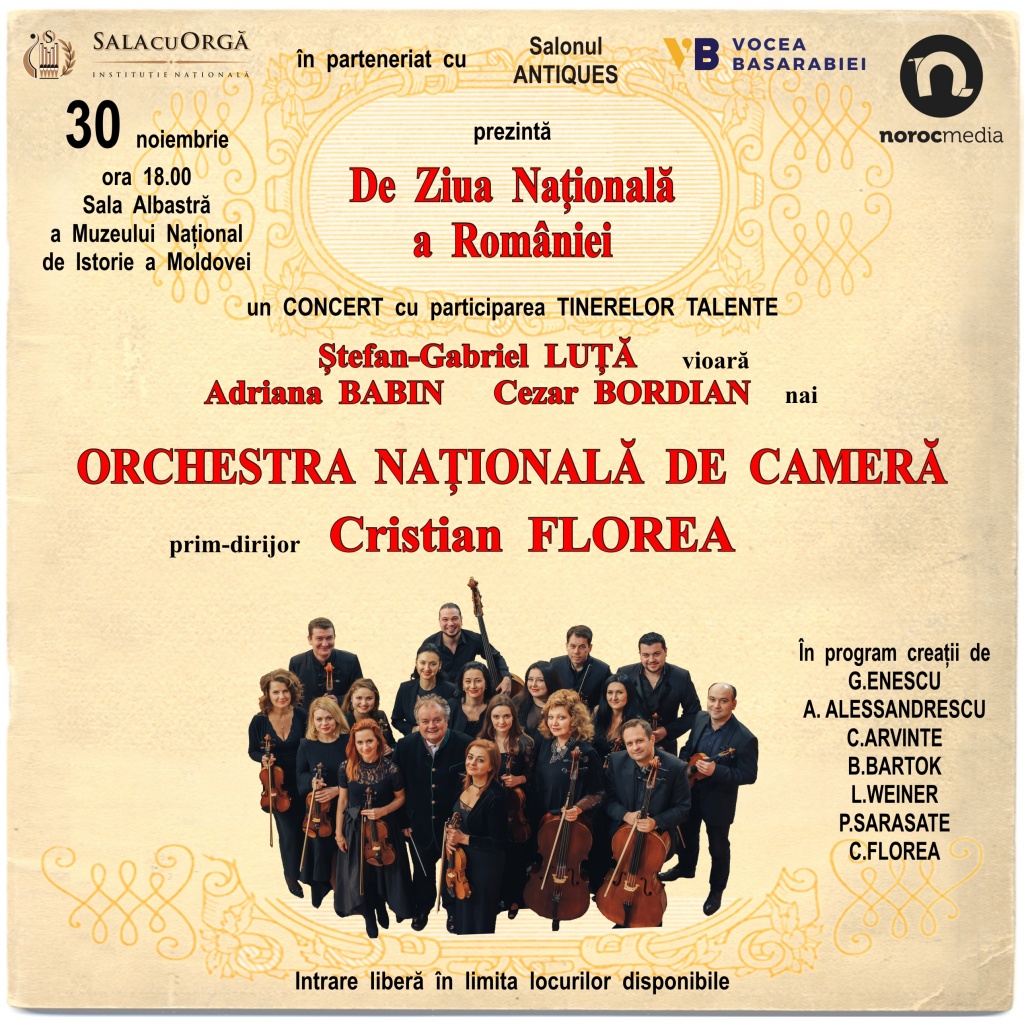 CONCERT TRADIȚIONAL DE ZIUA ROMÂNIEI